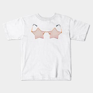 Star Shaped Sunglasses Kids T-Shirt